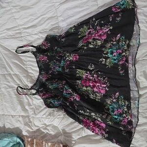 Torrid Floral Tank Top